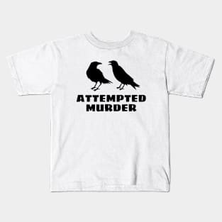 Attempted Murder, Ornithology Kids T-Shirt